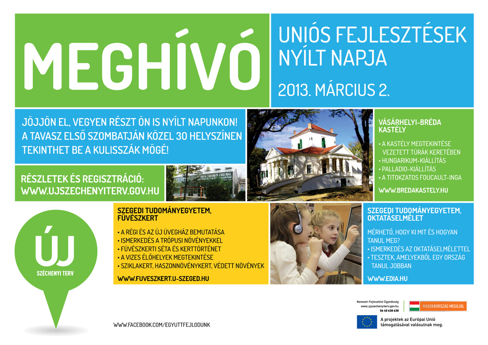 Uniós Fejlesztések Nyílt Napja 2013. március 2.
